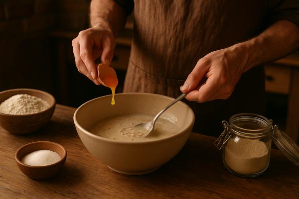 Cómo hacer panettone de pistacho: receta deliciosa - Paso 1