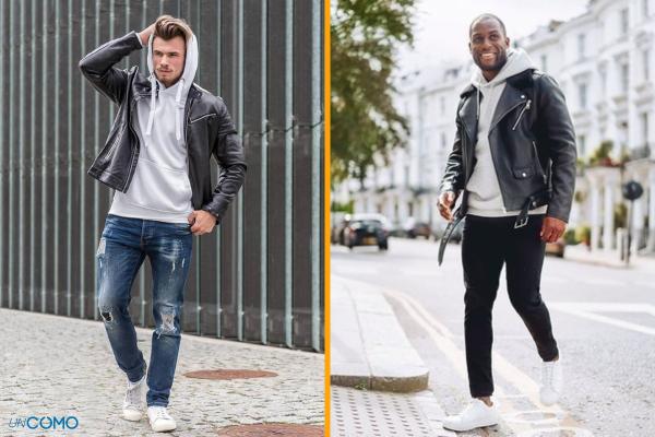 Chaquetas de polipiel hombre shop