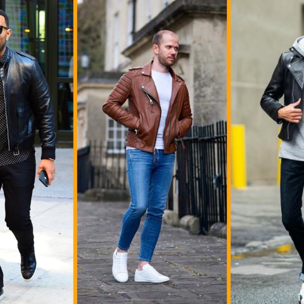 Como combinar una chaqueta de cuero para hombre Descubre nuevos looks para ir siempre a la moda