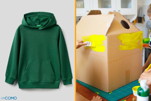 Cómo hacer un disfraz de dinosaurio -  El cuerpo del dinosaurio