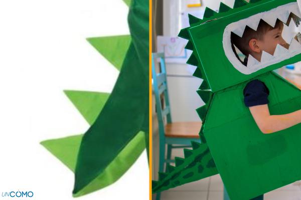 Cómo hacer un disfraz de dinosaurio - Las placas o escamas