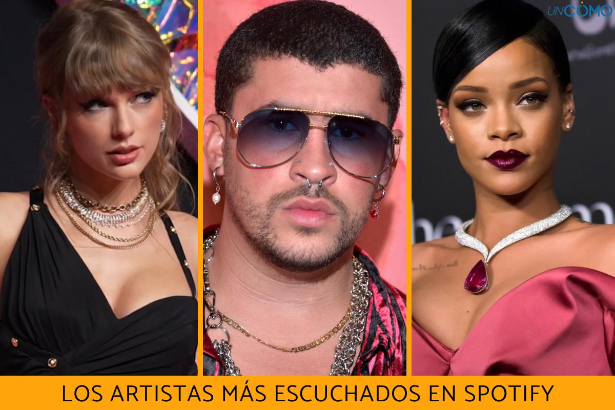Los artistas más escuchados en Spotify