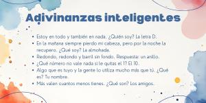 100 adivinanzas inteligentes con respuesta para poner a prueba tu lógica