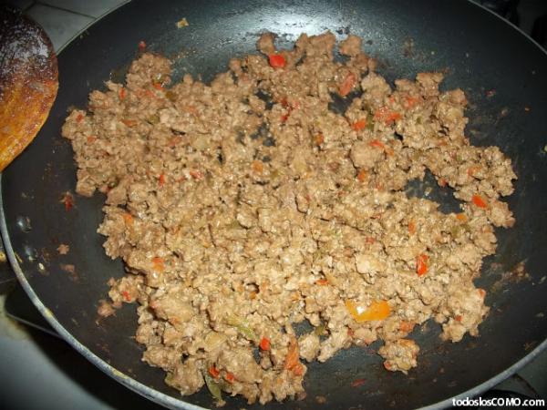 Cómo hacer canelones de carne - Paso 3