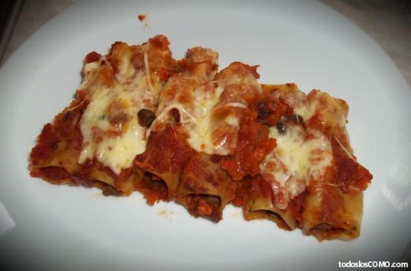 Cómo hacer canelones de carne - Paso 7
