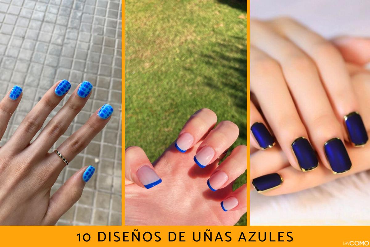 Diseños de uñas azules: inspírate para elegir tu manicura