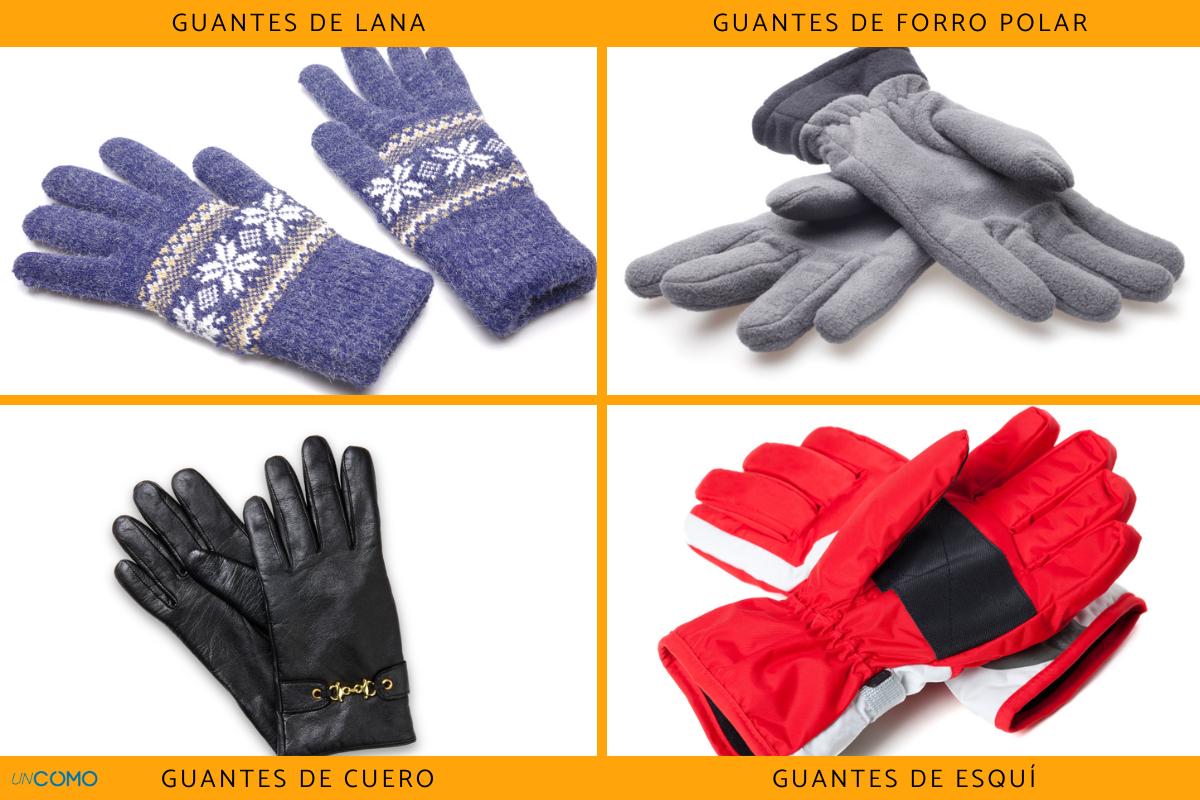 Tipos de guantes para el frío para este invierno