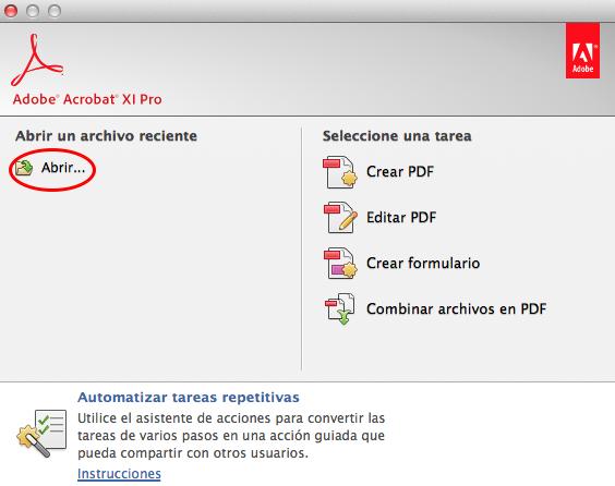Cómo reducir el tamaño de un pdf - Paso 2