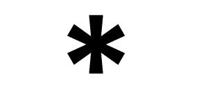 Cuál es el uso del asterisco