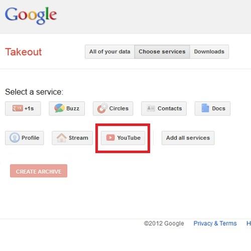 Cómo descargar todos mis vídeos de Youtube en sólo un archivo - Paso 3