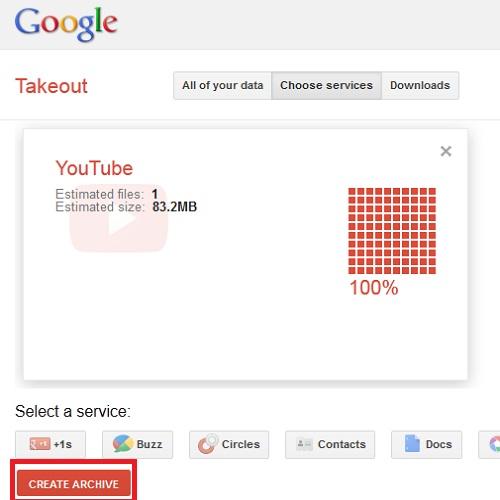 Cómo descargar todos mis vídeos de Youtube en sólo un archivo - Paso 4