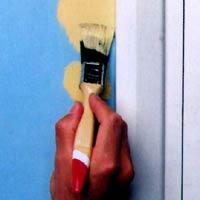 Cómo pintar paredes de yeso - Paso 5