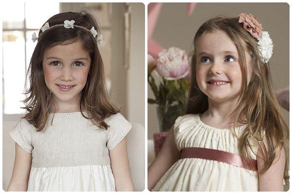 Cómo peinar a una niña de comunión - Peinados de Comunión: melena lisa