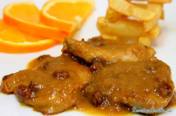 Salsas para solomillo - Solomillo a la naranja