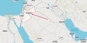 ¿Dónde está Jordanía en el mapa? País, región y fronteras