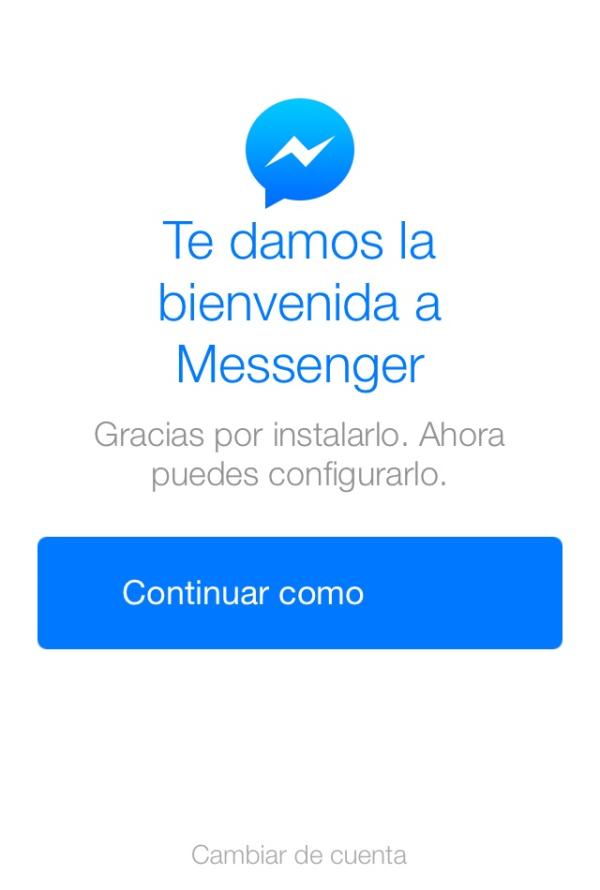 Cómo cerrar la sesión de Facebook Messenger en iPhone - Paso 5
