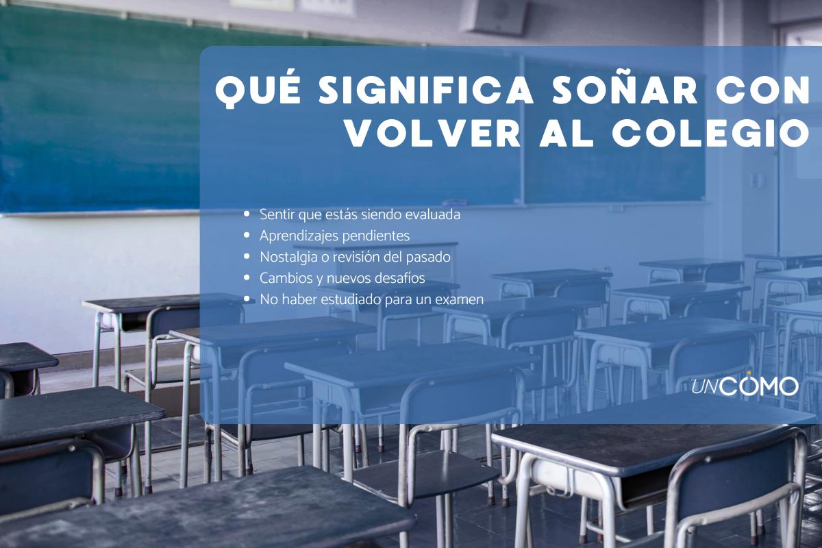 Qué significa soñar con volver al colegio