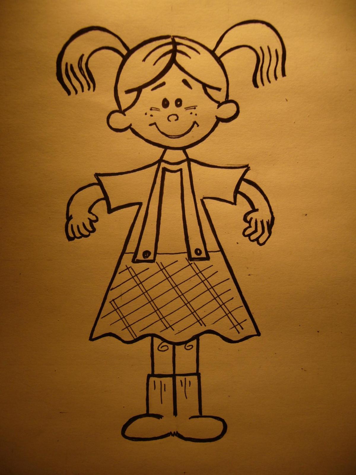 Cómo dibujar una niña de cómic