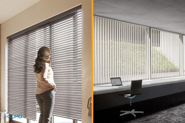 Tipos de persianas - Persiana vertical