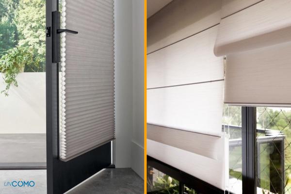 Tipos de persianas - Persianas romanas