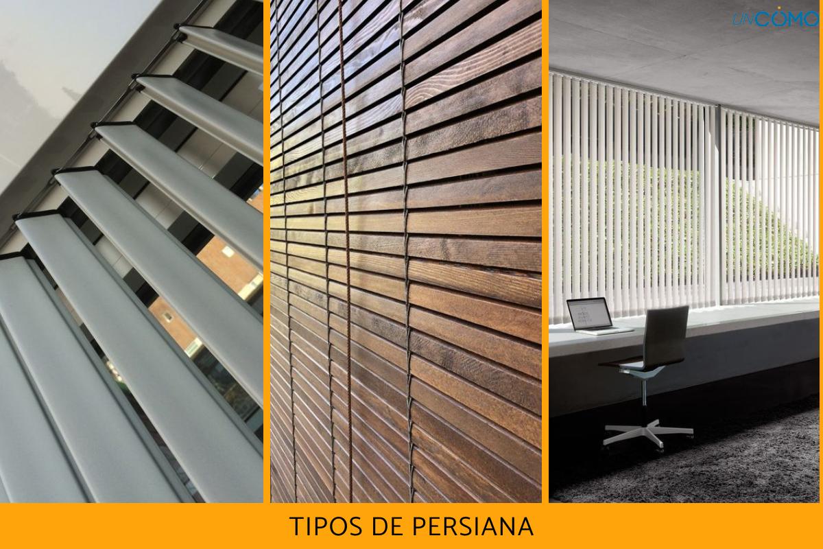 Tipos de persianas