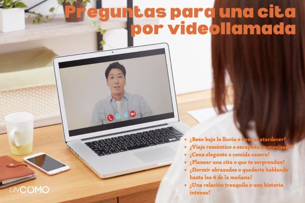 Preguntas para una cita por videollamada