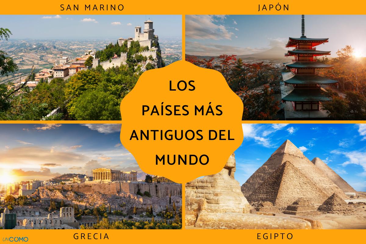 Cuáles son los países más antiguos del mundo