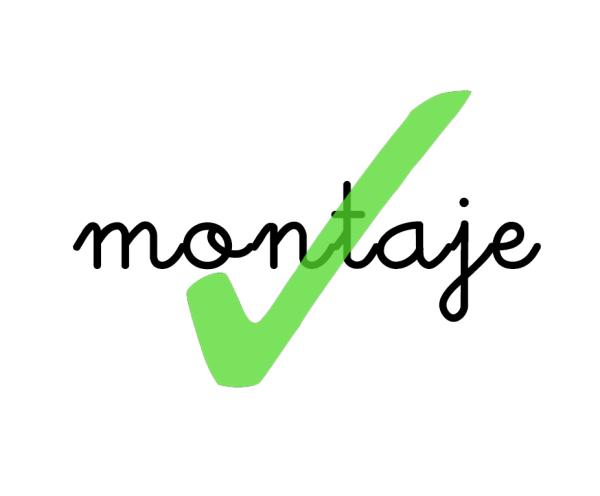 Cómo se escribe montaje o montage - montaje 