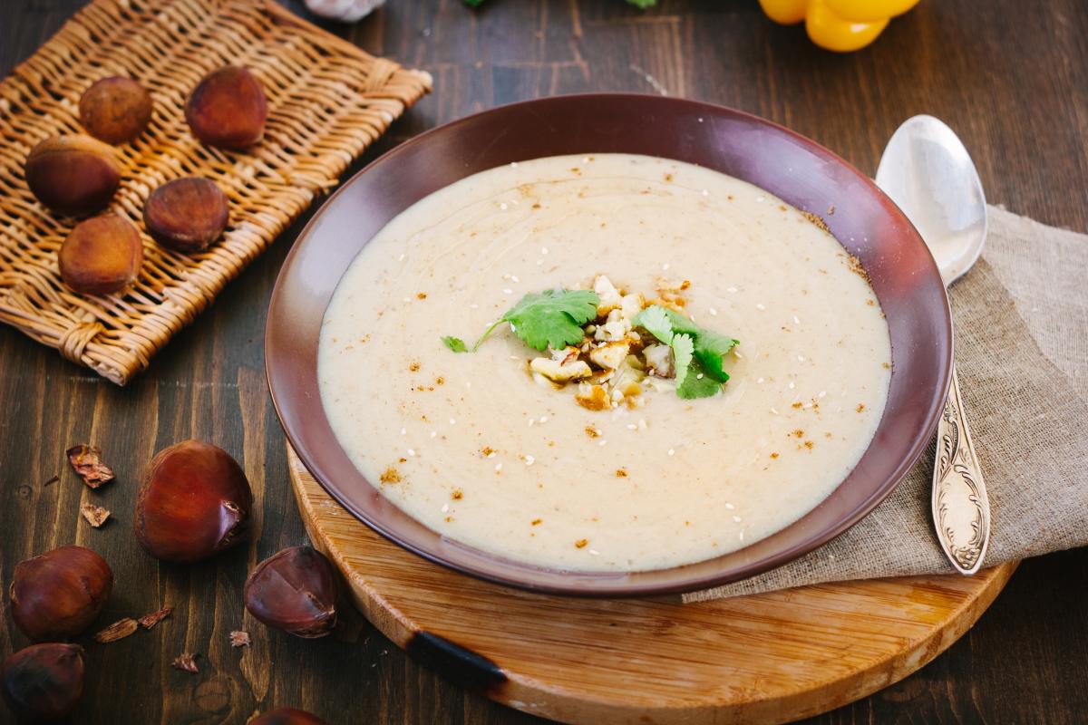 Cómo hacer un puré de castañas