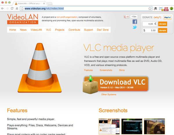 Cómo reproducir archivos wmv en Mac - Paso 1
