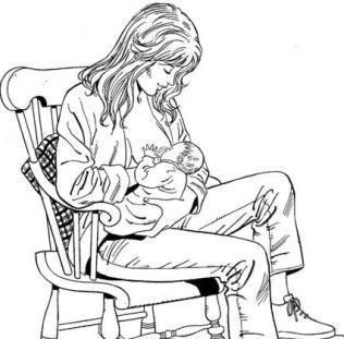 Cuáles son las mejores posiciones para amamantar a mi bebé - Paso 3