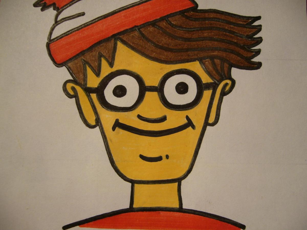 Cómo dibujar la cara de Wally