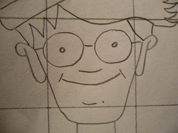 Cómo dibujar la cara de Wally - Paso 7
