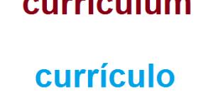 Cómo se escribe currículum o currículo