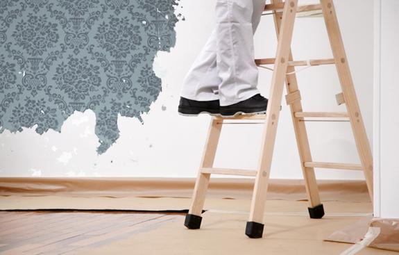 Trucos para quitar el papel de la pared