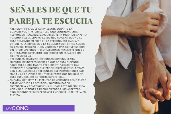 Cómo saber si tu pareja te escucha de verdad