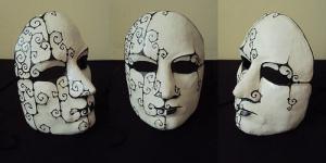 Cómo hacer máscaras con papel maché