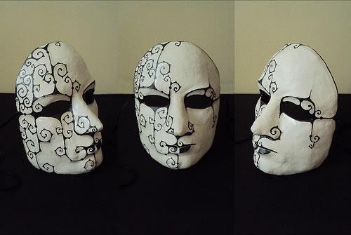 Cómo hacer máscaras con papel maché