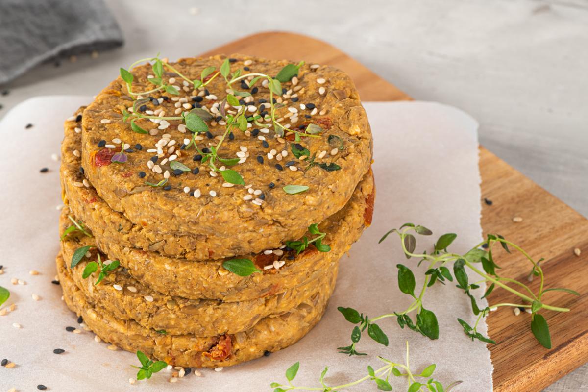 Cómo hacer hamburguesas de lentejas