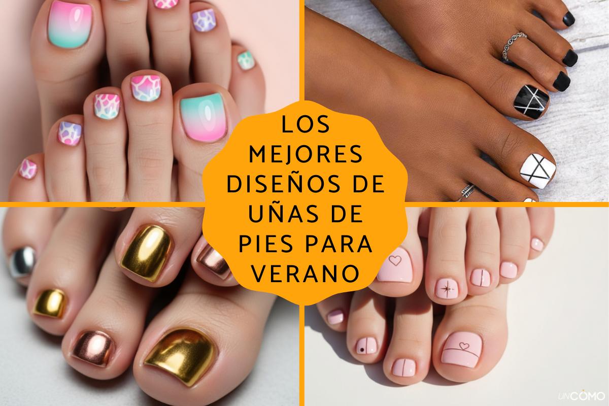 Los mejores diseños de uñas de pies para verano