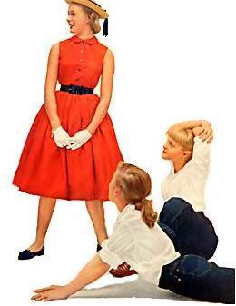 Cómo comprar ropa para los años 50