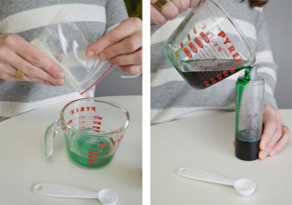 Cómo hacer servilletas estampadas paso a paso - Paso 2