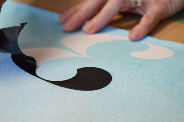 Cómo hacer servilletas estampadas paso a paso - Paso 7