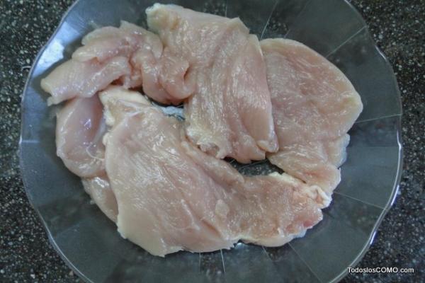 Cómo hacer pechugas a la plancha - Paso 1