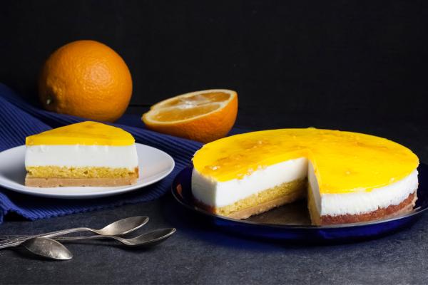 Cómo hacer una tarta de naranja sin horno - Paso 19