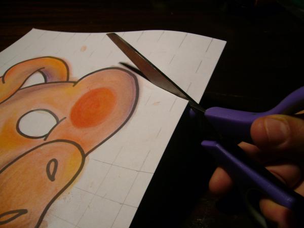 Cómo hacer una máscara de cerdito - Paso 8