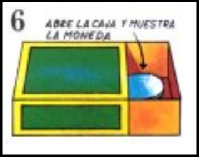 Cómo hacer el truco de la moneda y la caja de cerillas - Paso 6