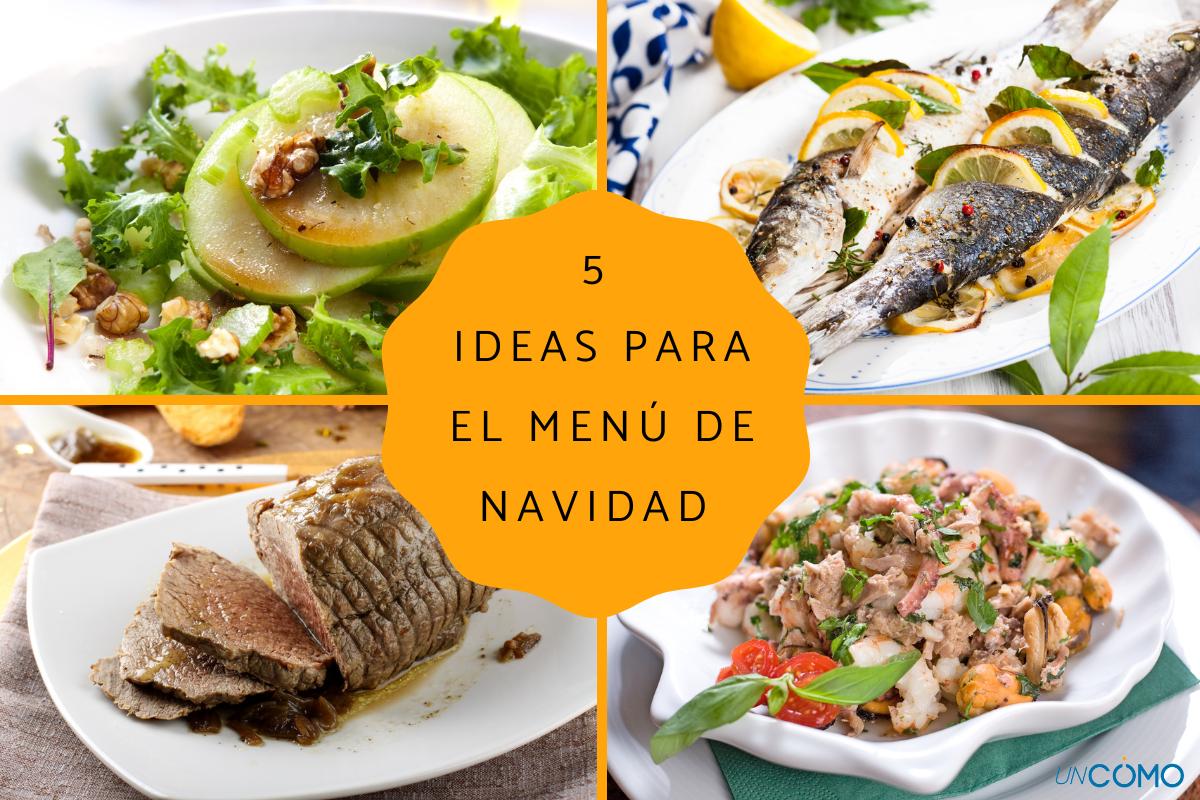 Ideas para el menú de Navidad