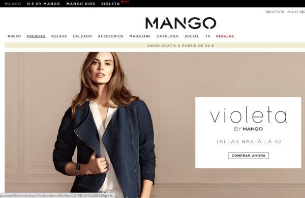 Cómo conseguir ofertas en Mango - Paso 1