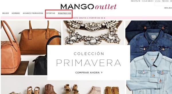 Cómo conseguir ofertas en Mango - Paso 3